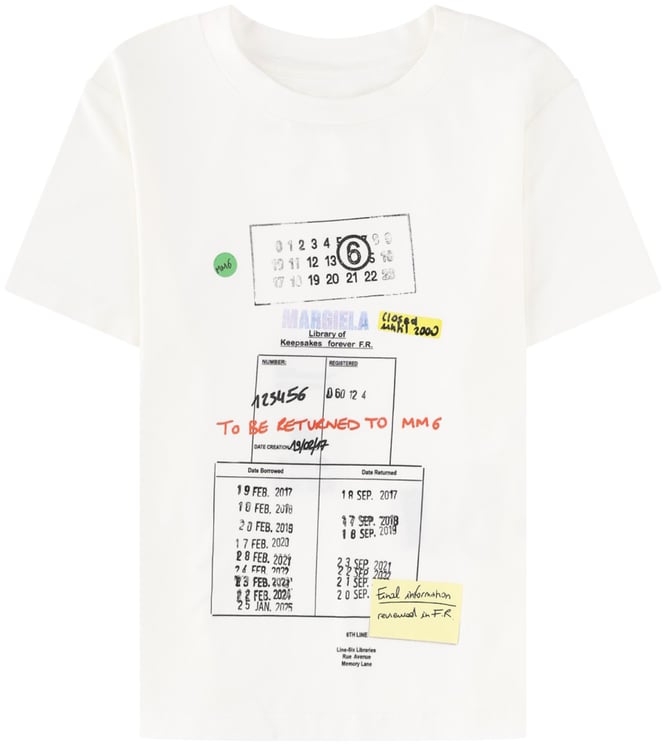 Maison Margiela T-SHIRT CON STAMPA
