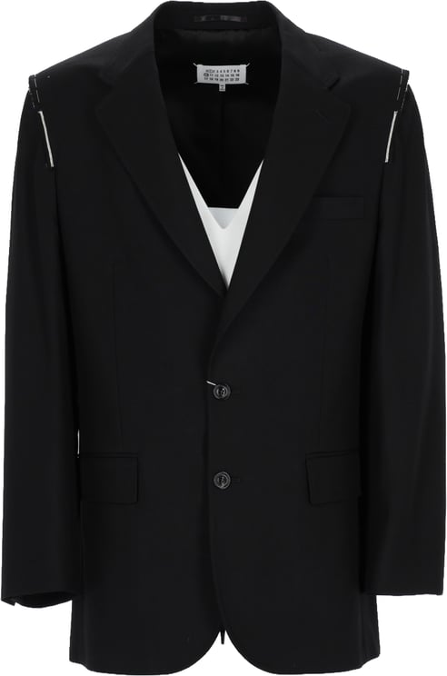 Maison Margiela GIACCA MONOPETTO IN LANA
