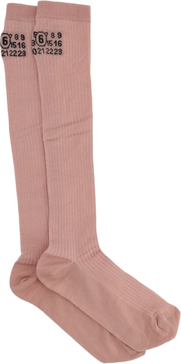 Maison Margiela CALZINI ALTI CON LOGO