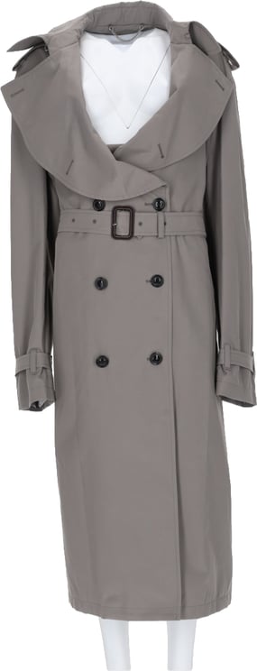 Maison Margiela TRENCH CON COLLETTO RIPIEGATO