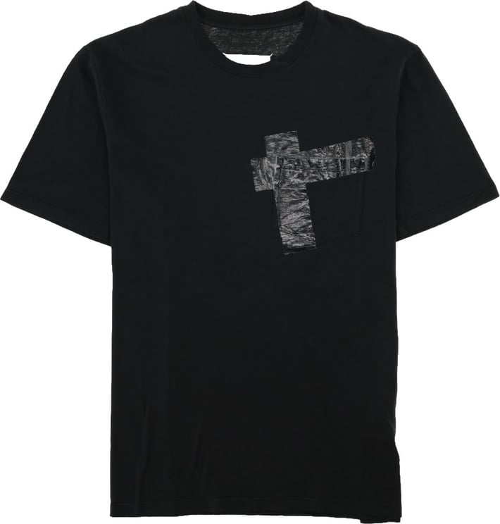 Maison Margiela T-SHIRT IN JERSEY DI COTONE "TAPED"