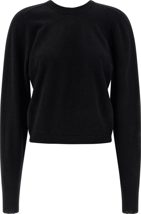 Maison Margiela Maison Margiela Black Virgin Wool Cardigan