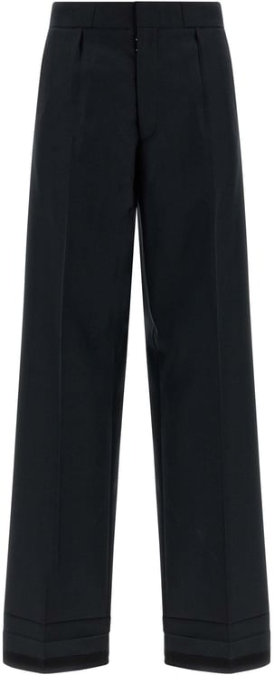 Maison Margiela Maison Margiela Black Wool Dress Pants