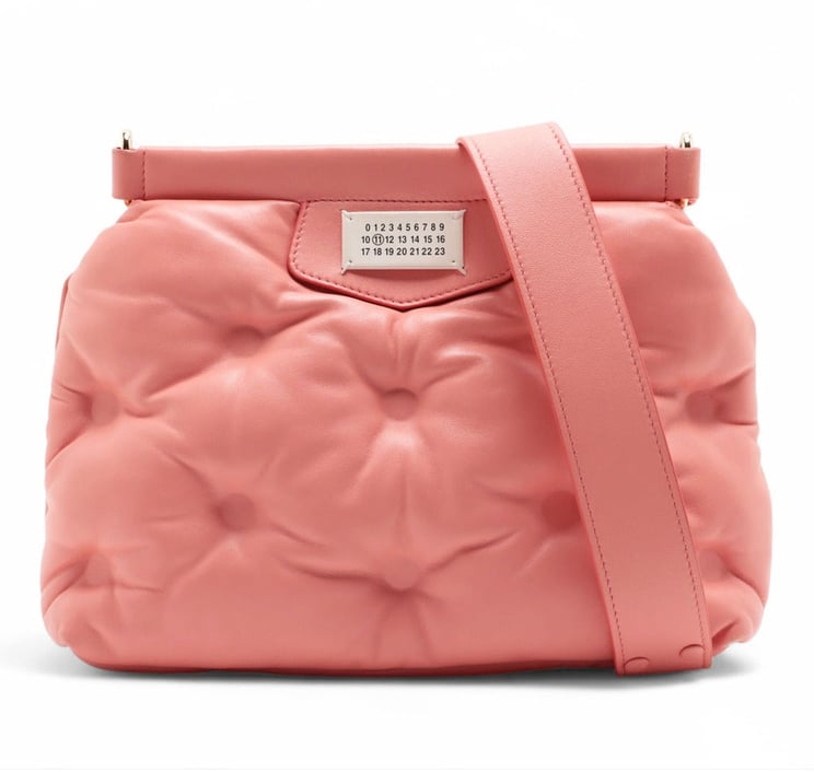 Maison Margiela Maison Margiela Leather Crossbody Bag Pink