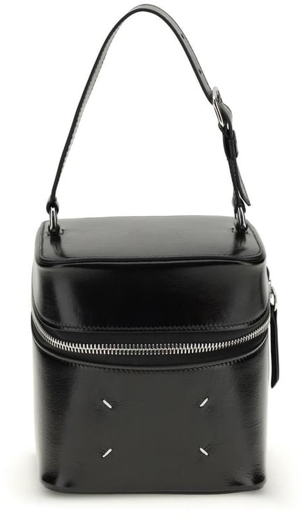 Maison Margiela Maison Margiela Black Calf Leather Bos Taurus Backet Bag