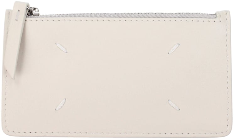 Maison Margiela Maison Margiela Beige Leather Wallet