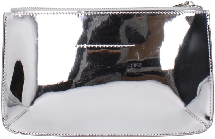 Maison Margiela Maison Margiela Gray Leather Clutch Bag