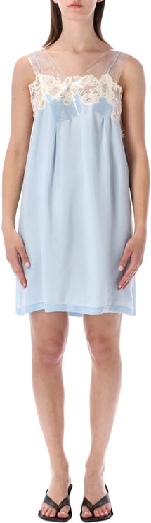 Maison Margiela Tape Mini Slip Dres Blu