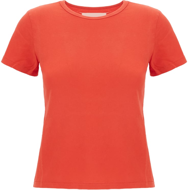Maison Margiela Maison Margiela Red cotton t-shirt