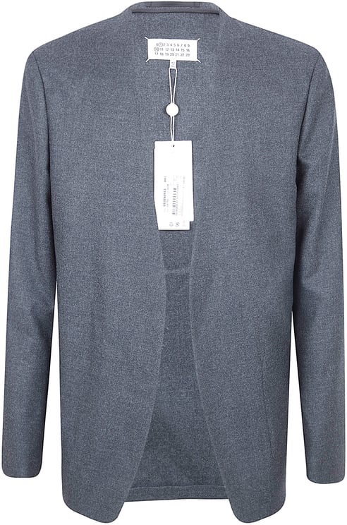 Maison Margiela Virgin Wool Open-Front Jacket