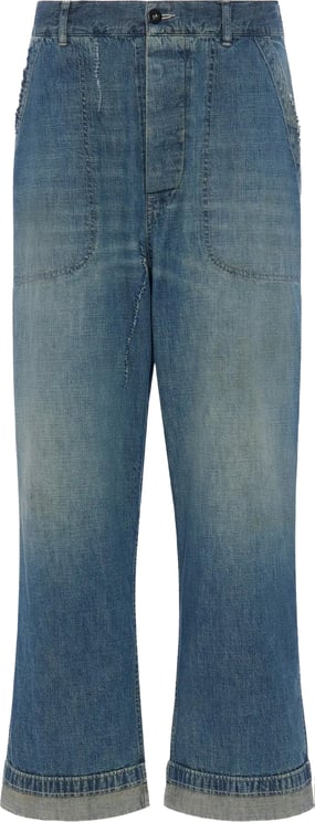 Maison Margiela Pants Washed Blue
