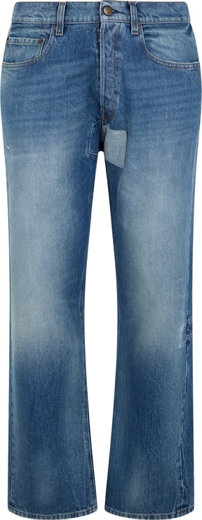 Maison Margiela Light blue denim casual pants
