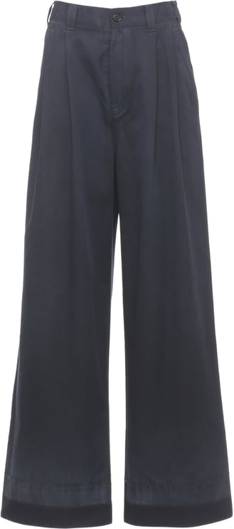 Maison Margiela Trousers Blue