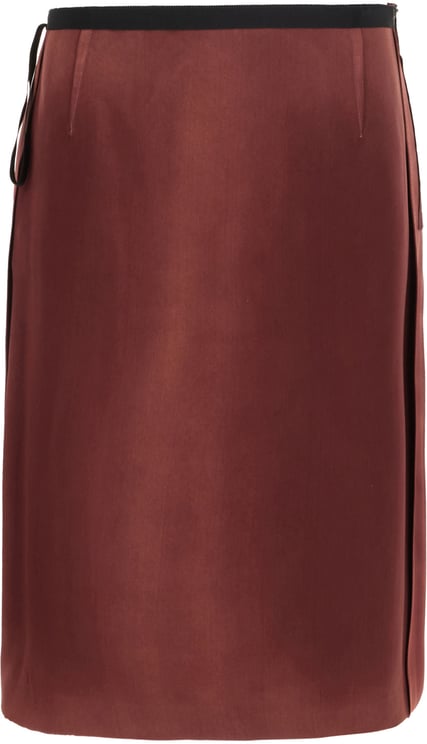 Maison Margiela Maison Margiela Grape viscose mini skirt