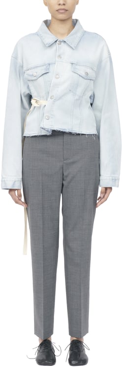 Maison Margiela Coats Light Blue