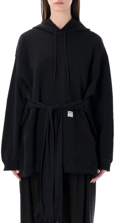 Maison Margiela MM6 Maison Margiela hooded sweatshirt with gloves