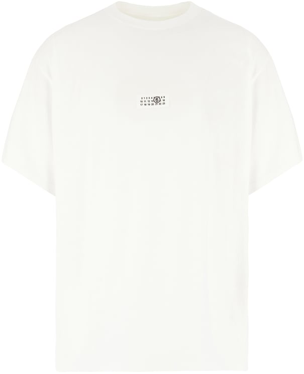 Maison Margiela Mm6 White cotton t-shirt