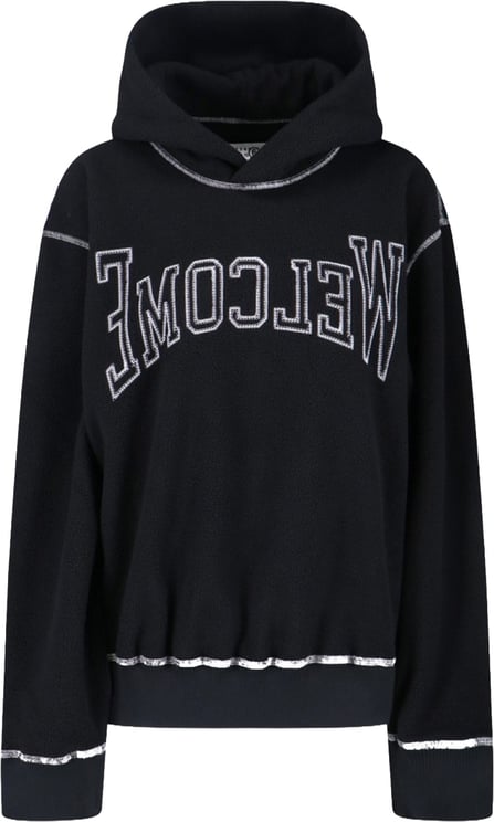 Maison Margiela Logo Hoodie – Black