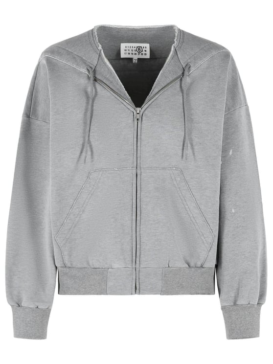 Maison Margiela Gray Cotton Sweatshirt
