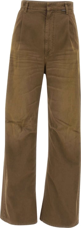 Maison Margiela Trousers Brown