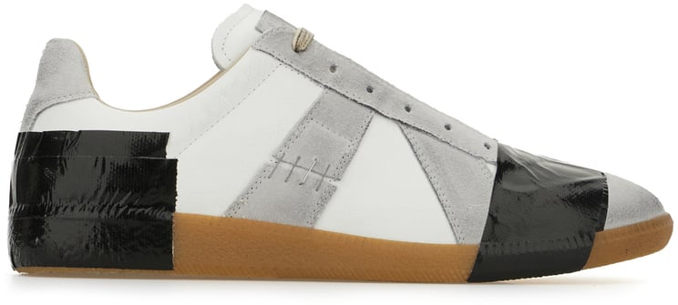 Maison Margiela Maison Margiela Multicolor leather and suede sneakers