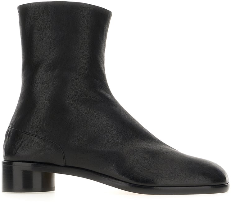 Maison Margiela Maison Margiela Black leather Tabi ankle boots
