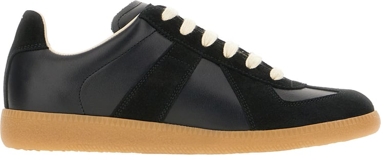 Maison Margiela Maison Margiela Two-tone leather and suede Replica sneakers