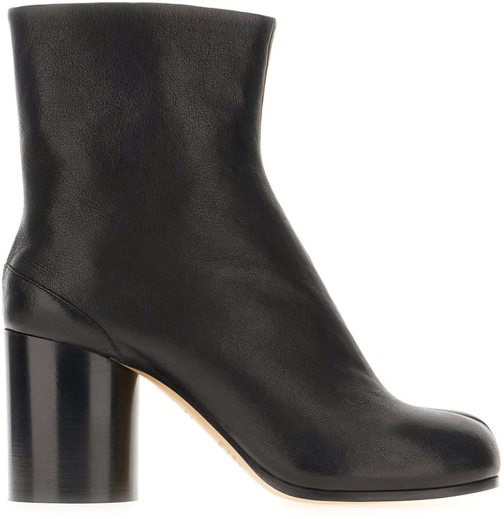 Maison Margiela Maison Margiela Black nappa leather Tabi boots