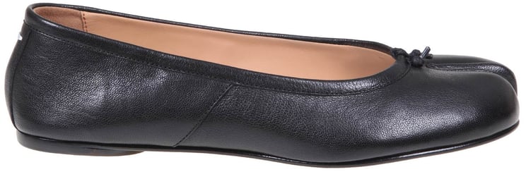 Maison Margiela Maison margiela black color leather tabi ballerina