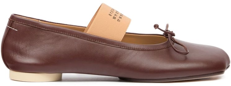 Maison Margiela Flat Shoes Leather Brown
