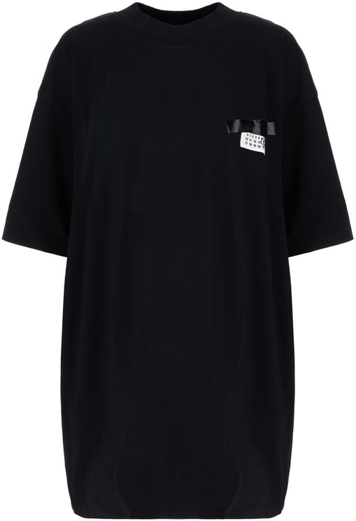 Maison Margiela Mm6 Black cotton t-shirt
