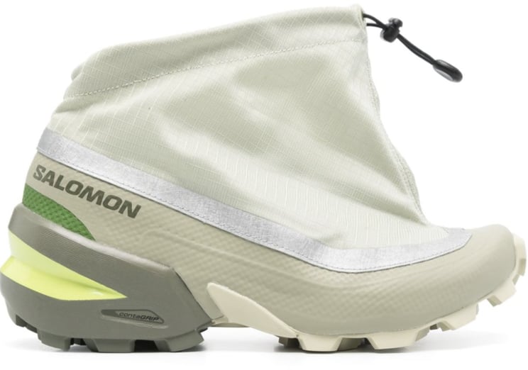 Maison Margiela Cross Low Salomon Alfalfa/silver Reflective/flint Gray