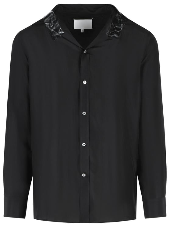 Maison Margiela Black Silk Shirt