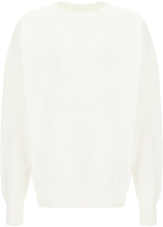 Maison Margiela Maison Margiela White cotton sweatshirt