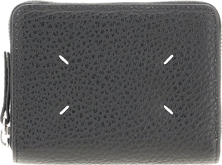 Maison Margiela Maison Margiela Black Four Stitches trifold wallet