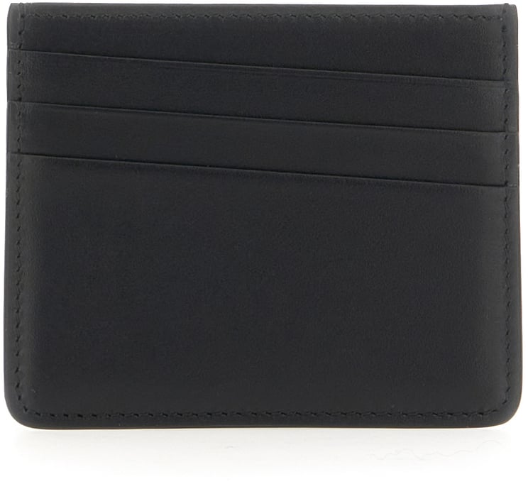 Maison Margiela Maison Margiela Black leather card holder