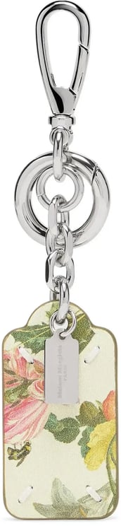 Maison Margiela Double Tag Keyring Small Multi Color