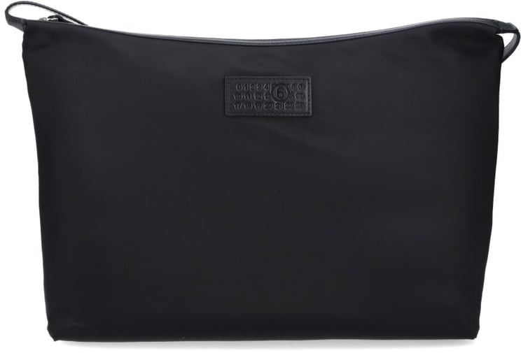 Maison Margiela Rectangular Nylon Crossbody Bag with Adjustable Leather Strap