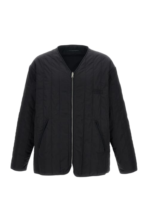 Maison Margiela Black Reversible Quilted Padded Jacket