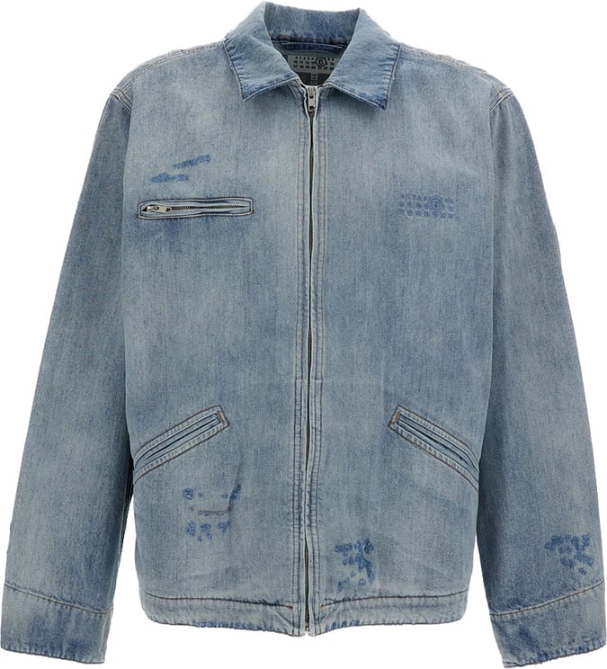 Maison Margiela Pure Cotton Denim Jacket