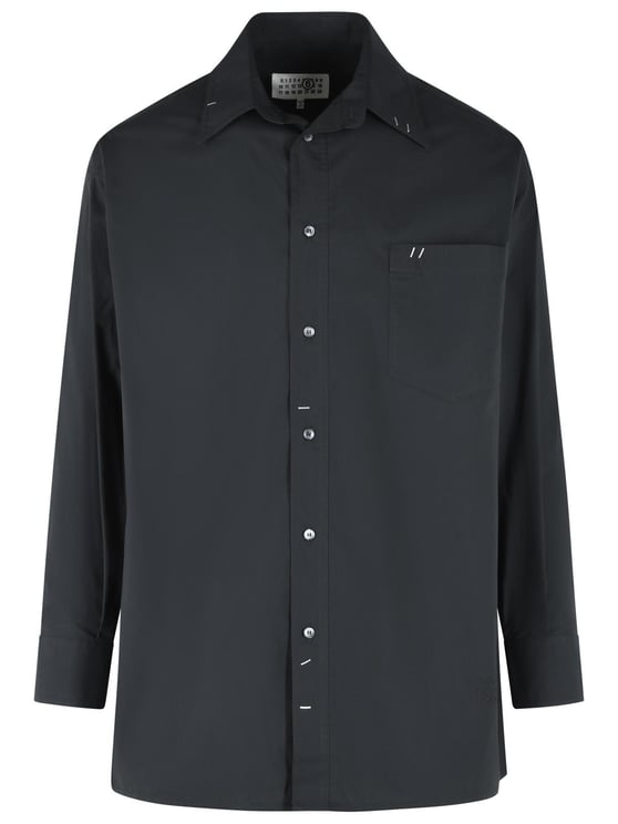 Maison Margiela Black Cotton Shirt