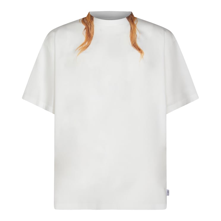 Maison Margiela Photorealistic Print White T-Shirt