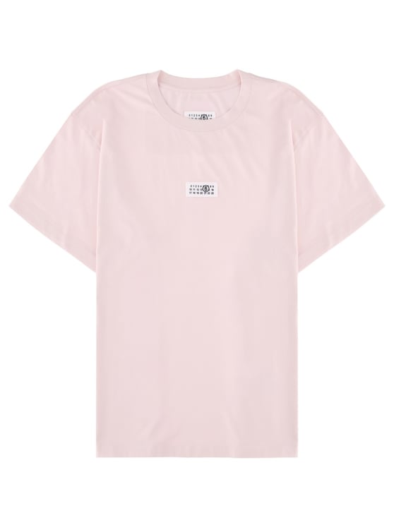 Maison Margiela Numeric Light Pink Patch T-Shirt