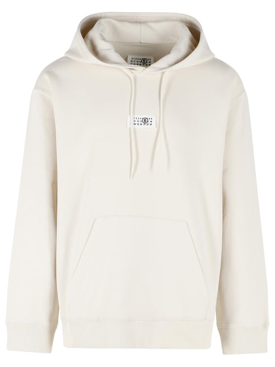 Maison Margiela Cream Cotton Sweatshirt