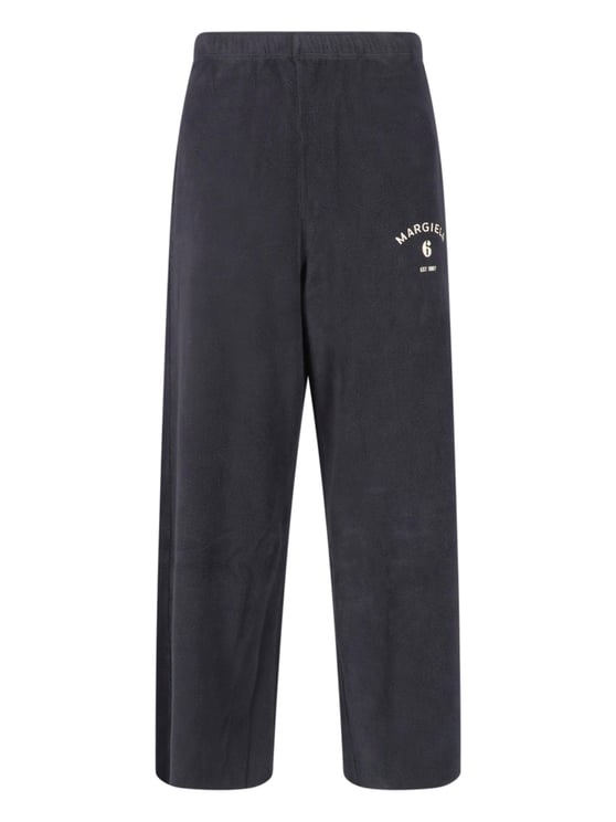 Maison Margiela Gray Cotton Terry Straight-Leg Sweatpants