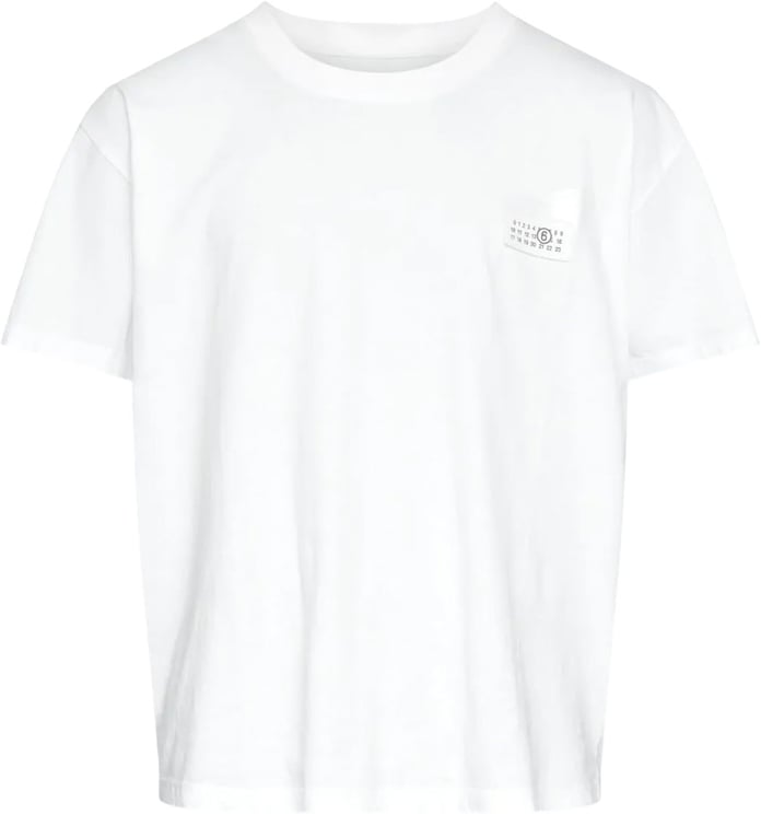 Maison Margiela Mm6 Numbers Logo T-shirt