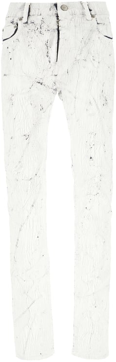 Maison Margiela Mm6 Printed denim jeans