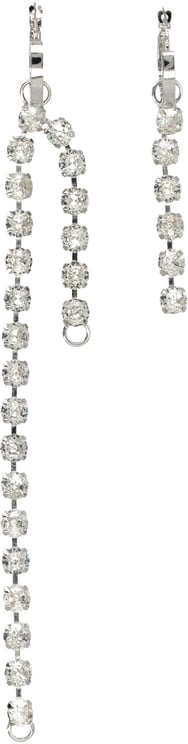 Maison Margiela Strass Earring Argento