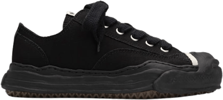 Maison Mihara Yasuhiro Maison Mihara Yasuhiro Hank OG Sole Canvas Low Black