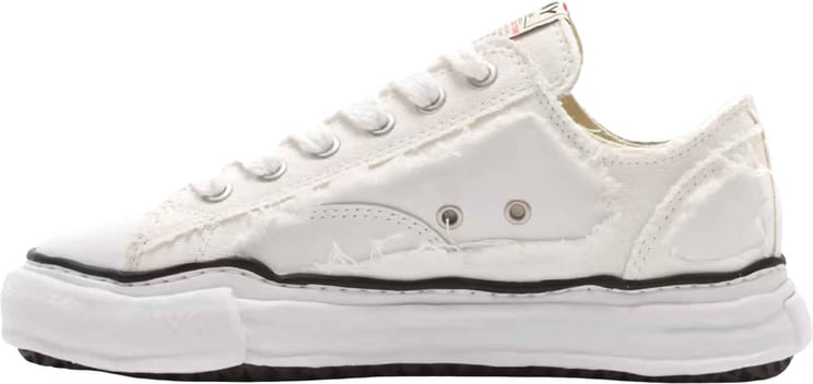 Maison Mihara Yasuhiro Maison Mihara Yasuhiro Peterson Low OG Sole Broken Canvas White